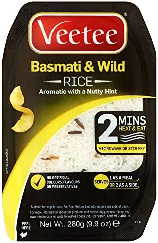 Veetee Dine in Basmati &amp; Wild Rice (280g) - Pack of 6