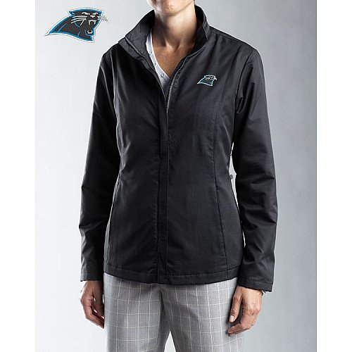 Cutter & Buck Carolina Panthers Women's Weather Tec Whidbey Jacket Medium