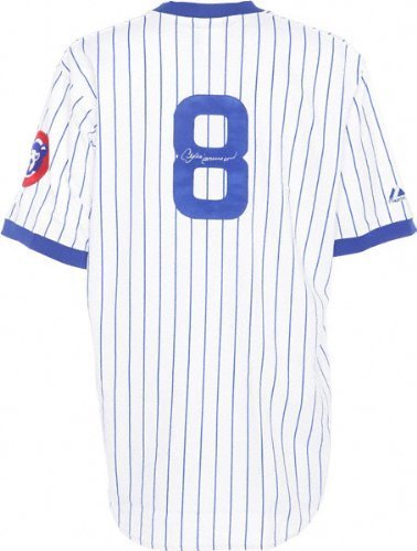 Andre Dawson Chicago Cubs Autographed White Majestic Throwback Jersey
