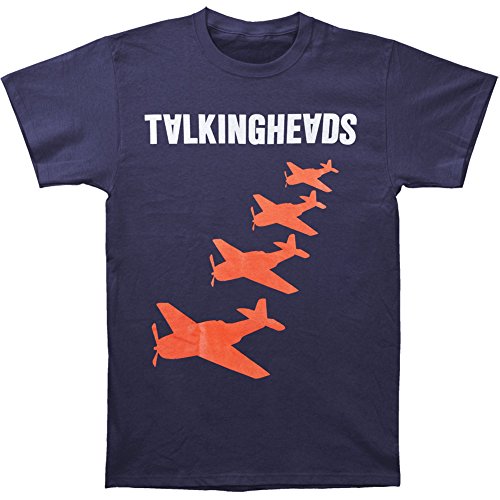 Talking Heads Men's Planes Vintage T-shirt Blue