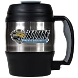 Sports NFL JAGUARS 52oz. Stainless Steel Macho Travel Mug with Bottle Opener/Stainless Steel Bottle Opener Stainless Steel