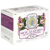 Tadin Tea, Siete Azahares (Seven Blossoms) Tea, 25-Bag, 6-Count Boxes (Pack of 1)