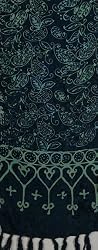 Rayon Batik Scarf - Paisley Design