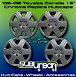 422 Series Toyota Corolla Chrome 15 Replica Hubcaps