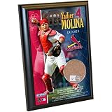 MLB St. Louis Cardinals Yadier Molina 4-by-6-Inch Dirt Plaque