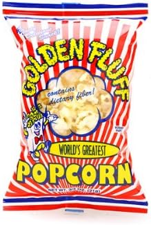 Small Regular Popcorn Case of 48 x 3/4 oz. by Golden Fluff Products