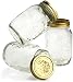 Bormioli Rocco Quattro Stagioni 3-Piece Canning Jar Set, Gift Boxed