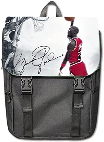 HEADJI Special Custom Michael Jordan Casual Shoulders Backpack Black