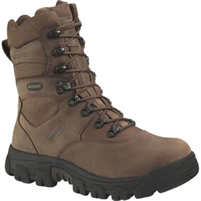 Wolverine Men's Hawthorne Soft-Toe Insulted Waterproof 8 inch Hunting Boots