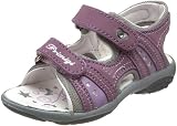 Primigi Kids’ Keysha-Leather And Mesh Sandal,Lilla/Malva,26 EU