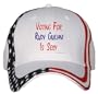 VOTING FOR RUDY GIULIANI IS SEXY USA Flag Hat / Baseball Cap