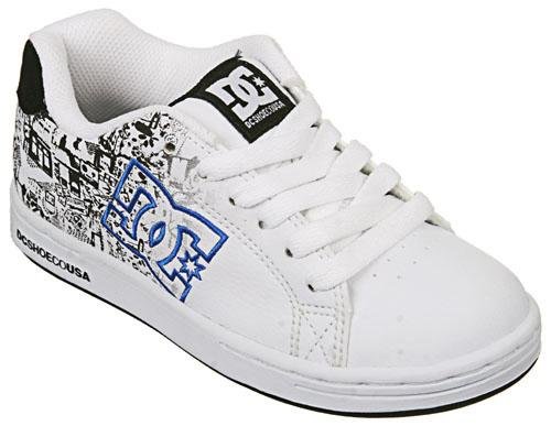 DC Character SN Youth Shoes - White Royal Black
