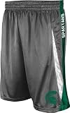 Michigan State Spartans Charcoal Axle Shorts