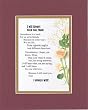 Touching and Heartfelt Poem for Mothers - I Always Need You, Mom Poem on 11 x 14 inches Double Beveled Matting