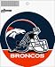 DENVER BRONCOS 5 INCH ROUND DECAL