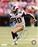 Isaac Bruce Autographed/Hand Signed St. louis Rams 8x10 Photo