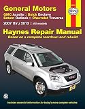General Motors GMC Acadia, Buick Enclave, Saturn Outlook & Chevrolet Traverse automotive repair manual