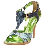 Sergio Zelcer Womens Dice T Strap Sandal
