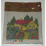 Garden Cottage Needlepoint Craft Kit #390-F