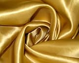 silkNOW 100% Pure Silk Seamless Flat Sheet King Golden Yellow