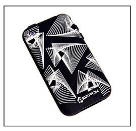 iPhone 3G Case - Black Pyramids