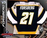 Peter Forsberg Autographed/Hand Signed Nashville Predators Blue Jersey