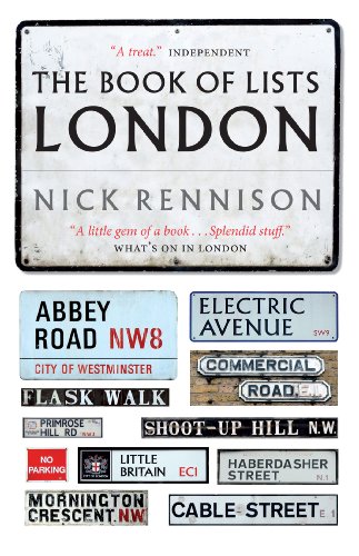 The Book Of Lists London
