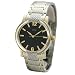 Sporting Goods : Trump Mens Ion-Plated Black Dial Sport Watch