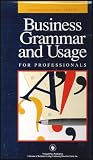 Business Grammar and Usage for Professionals (Become a More Effective Communicator Virtually Overnight) [Binder Contains 6 Audio Cassettes/1 Workbook]