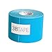 3B Scientific Blue Cotton Rayon Fiber Kinesiology Tape, 16' Length x 2