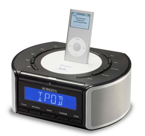 Childrens Toyshop  Electronics : ROBERTS CRD42 IDREAM DAB FM RDS DIGITAL STEREO CLOCK RADIO WITH IPOD DOCK