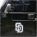 San Diego Padres Team Logo Car Magnet