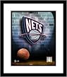 New Jersey Nets NBA Framed 8x10 Photograph Team Logo and Basketball