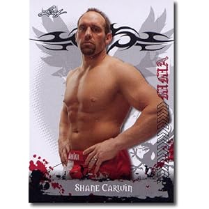 2010 Leaf MMA #42 Shane Carwin (Mixed Martial Arts) Trading Card in Screwdown Display Case