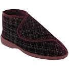 Mirak Alfie Touch Fastening Bootee / Mens Slippers / Velcro Mens Bootee