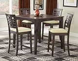 Hillsdale Furniture 4917DTBSG Tiburon Counter Height Dining Set,