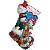 Bucilla Our Family Stocking Felt Kit [Warning: Choking hazard small parts]