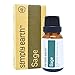 Sage Essential Oil by Simply Earth - 15 ml, 100% Pure Therapeutic Grade