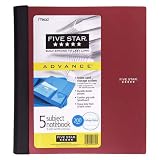 Mead Five Star Advance Multi-Subject Notebooks