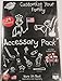 Family Sticker Accessory Pack - 59 Stickers