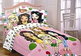 Lil Bratz Fashion - 5pc BED IN A BAG - Girls Diva Twin/Single Size Bedding