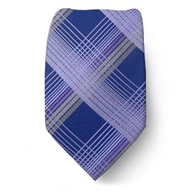 BCBG Attitude by Max Azria Silk Neck Tie - Purple