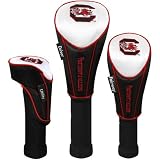NCAA South Carolina Gamecocks Garnet 3-Pack Golf Club Headcovers