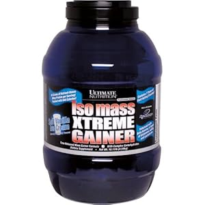 Ultimate Nutrition Iso Mass Gainer Cookies & Cream 10.11-Pound Tub