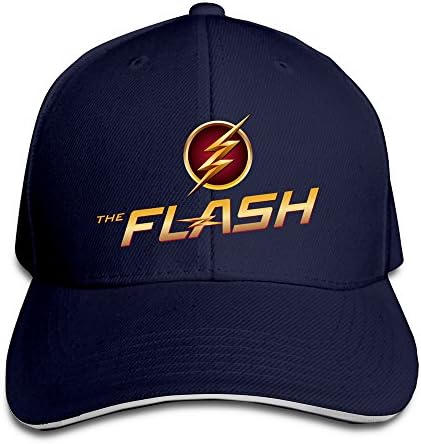 LUMILK Unisex The Flash Logo Black Baseball