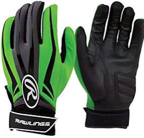 Lime Green Large Motivation Mens Baseball Batting Gloves Pair