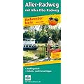 Radwanderkarte Leporello Aller-Radweg mit Aller-Elbe-Radweg: mit Ausflugszielen, Einkehr- & Freizeittipps, wetterfest, rei�fest, abwischbar, ... reissfest, abwischbar, GPS-genau. 1:50000