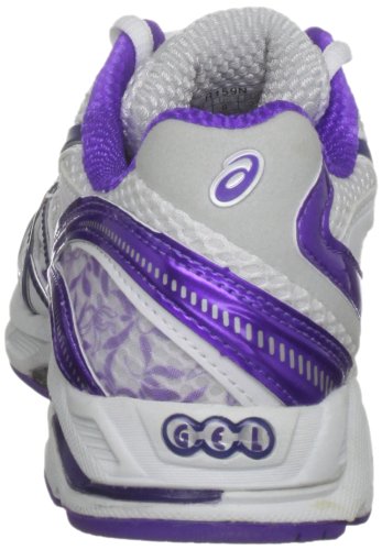 Asics Women's Gel Netburner Tasman 3 W White/Flag Navy/Spectra Violet Court Trainer R159N 0134 8.5 UK