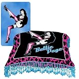 Bettie Page Throw Pillow