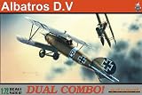 Eduard Plastic Kits 7021 - Albatros D.V Dual Combo